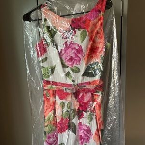 Eliza j floral dress size 4P
